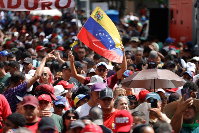 Caracas Venezuela Nicholás Maduro protest 2026